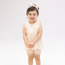 Mini Bows Tank & Biker Short Set