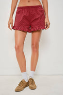 Polka Dot Frill Shorts
