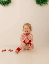 Happy Birthday Jesus Zipper Footie