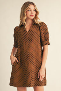 Polka Dot Mini Dress