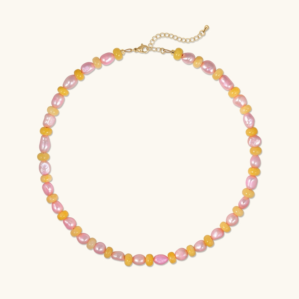 Waverly Beaded Pearl Necklace