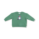 Plaid Teddy Sweatshirt