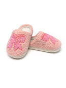 Kids Bow Slippers