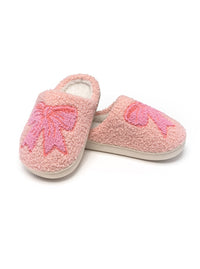 Kids Bow Slippers