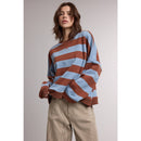 Striped Crewneck Sweatshirt