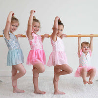 Ballerina Blossoms Swiss Dot Leotard