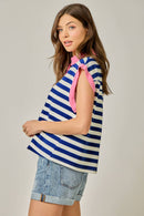 Stripe ColorBlock Tee