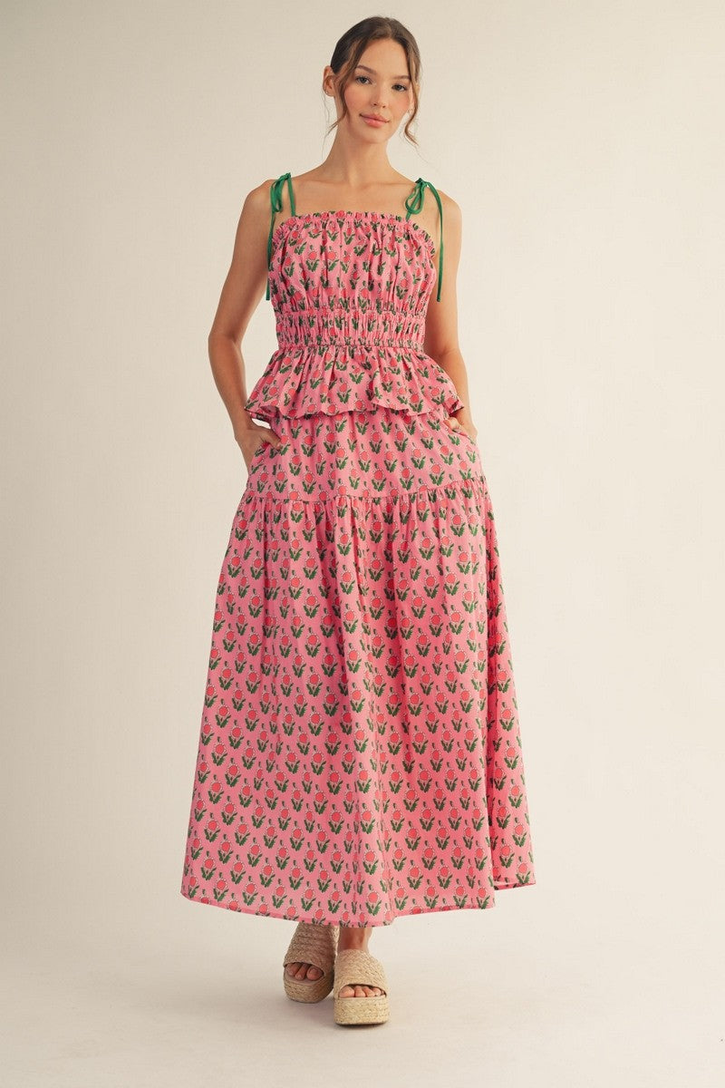 Floral Maxi Skirt