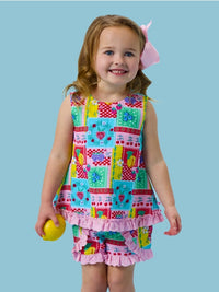 Picnic Party Top and Short Set