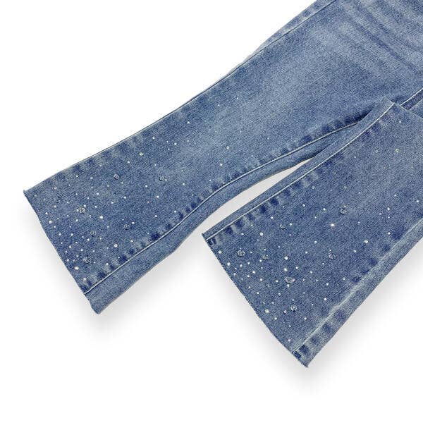Stone Flare Jeans