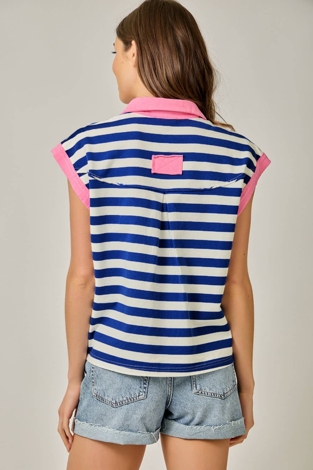 Stripe ColorBlock Tee