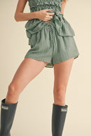 Striped Tank & Short Set