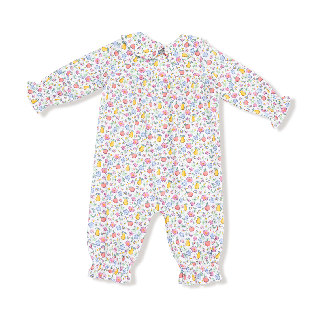Fall Fruit Smocked Romper
