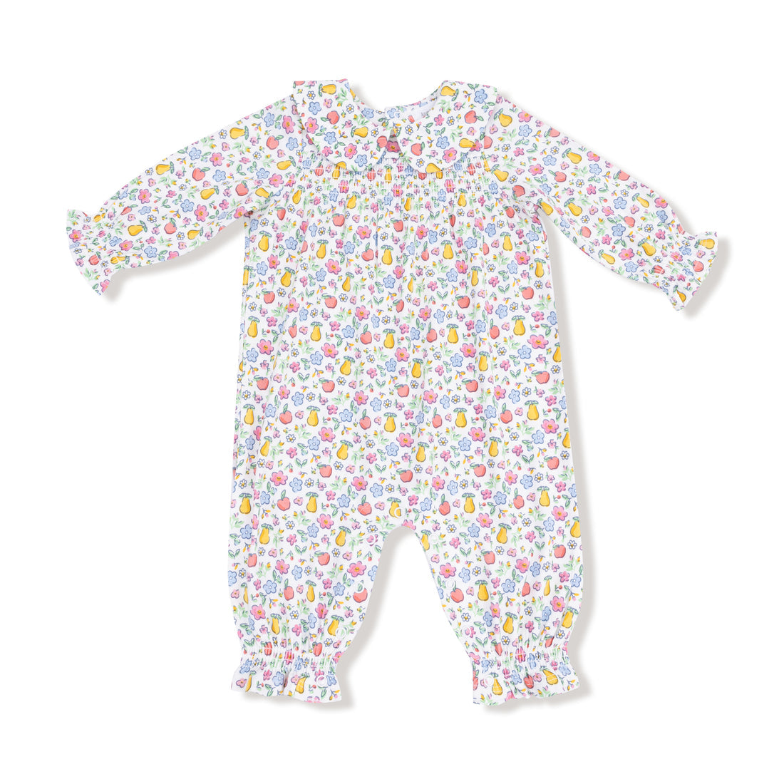 Fall Fruit Smocked Romper
