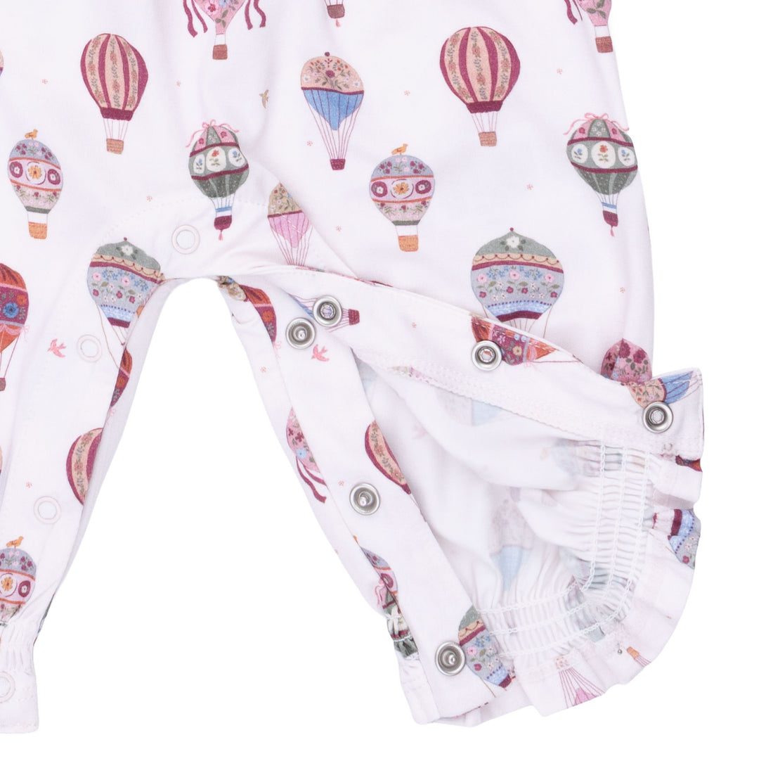 Hot Air Balloon Smocked Long Sleeve Romper