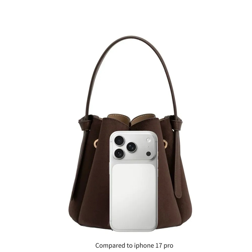Laguna Mini Bambi Recycled Vegan Suede Top Handle Bag