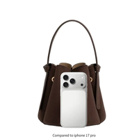 Laguna Mini Bambi Recycled Vegan Suede Top Handle Bag