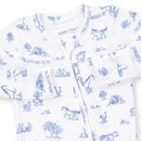Farm Friends 2 Way Zipper Footie