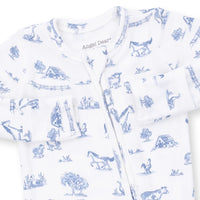 Farm Friends 2 Way Zipper Footie