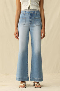 High Rise Wide Leg Jeans