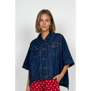 Cape Denim Jacket