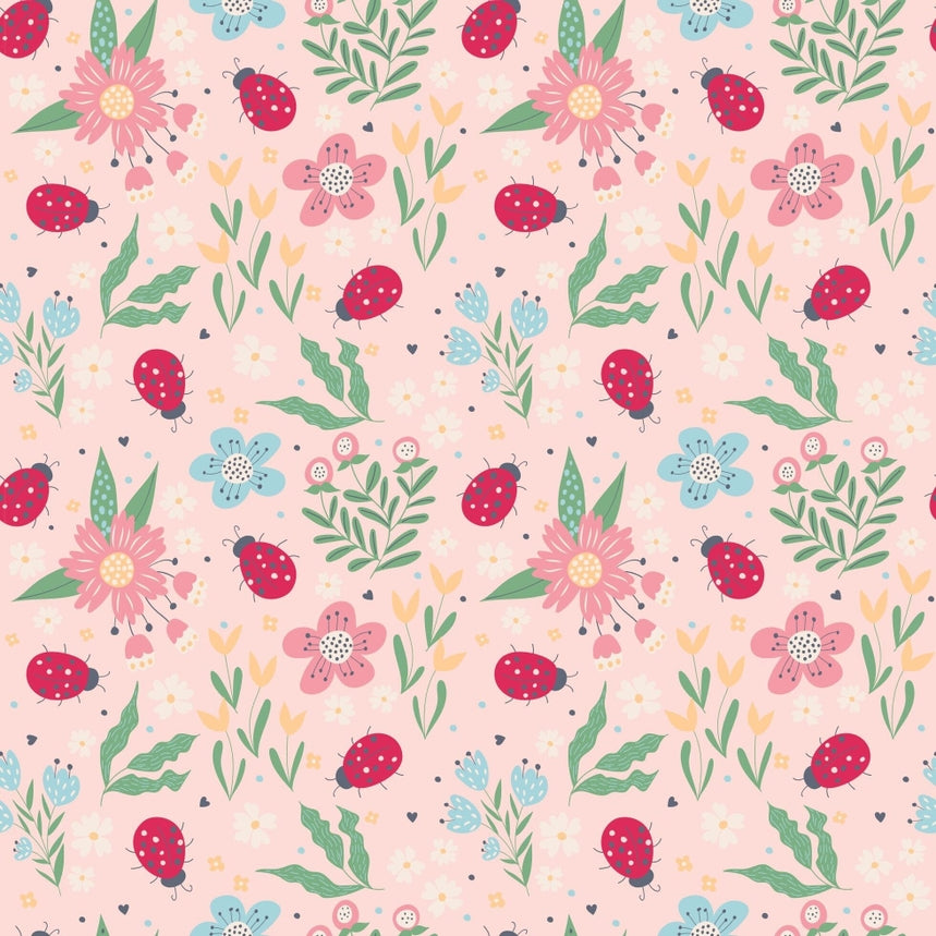 Ladybug Garden Romper