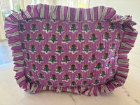 Purple Pop Cosmetic Bag