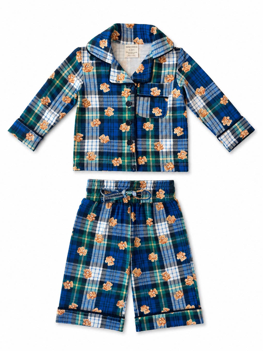 Classic Teddy Plaid Lounge Set