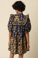 Floral Ruffle Mini Dress