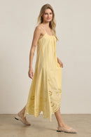 Asymmetrical Embroidered Dress