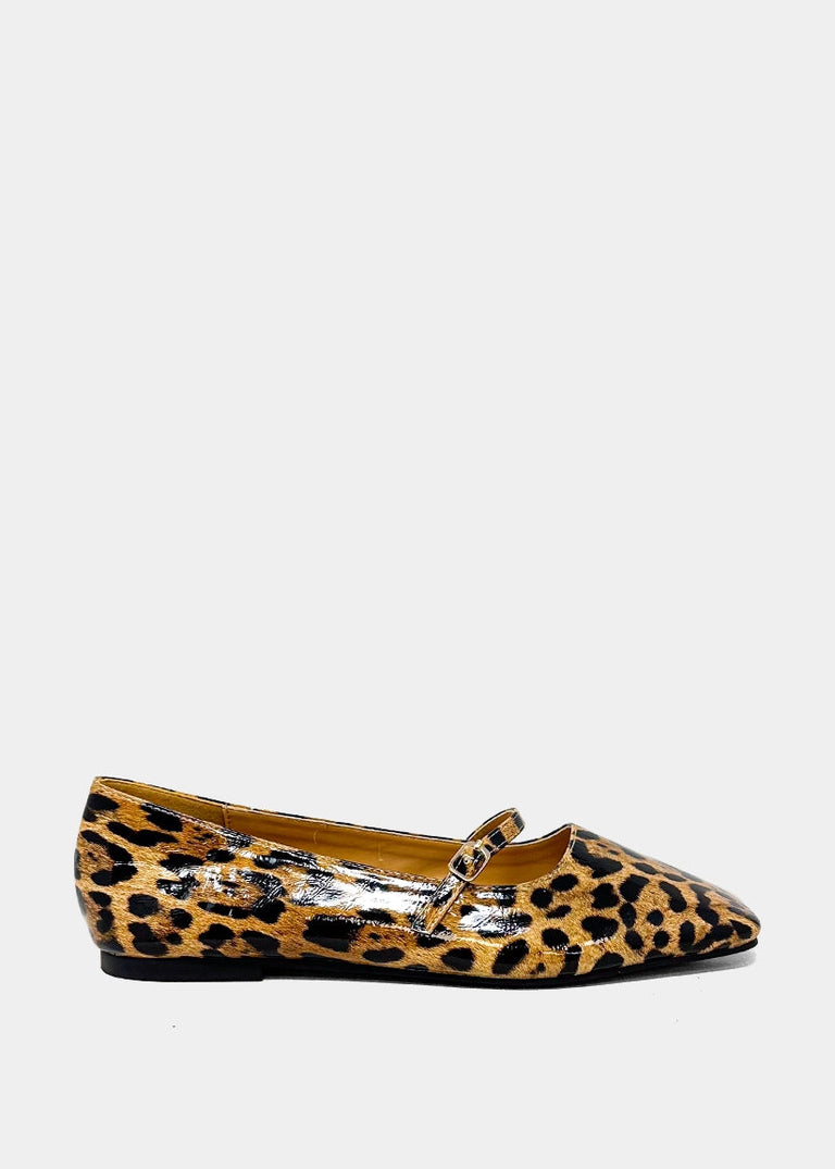 Adele Leopard Ballet Flat