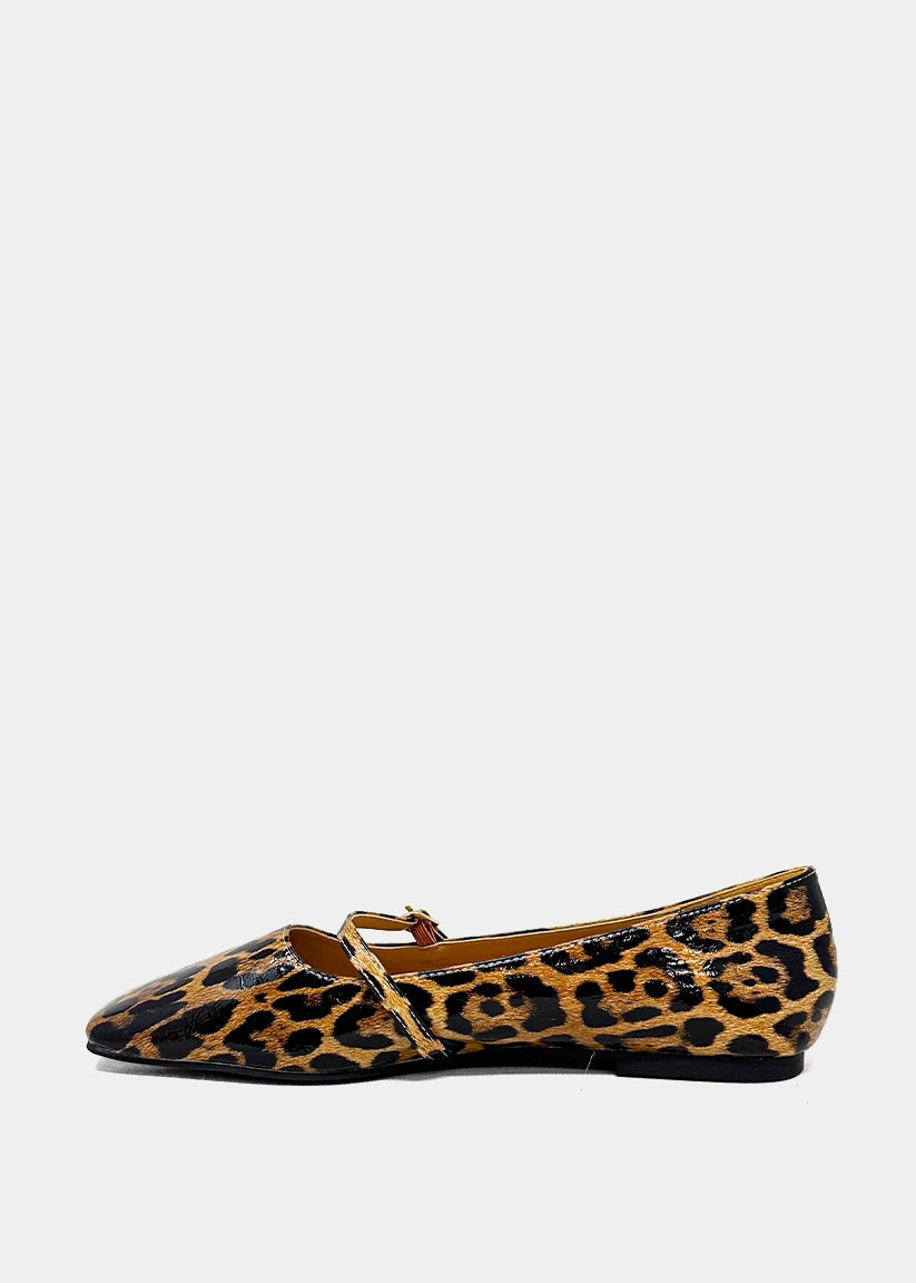 Adele Leopard Ballet Flat