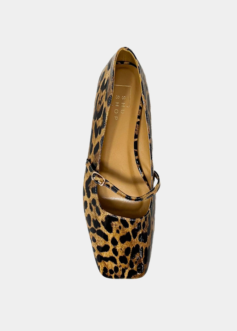 Adele Leopard Ballet Flat
