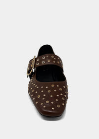 Avril Studded Ballet Flats