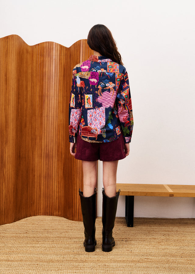 Fruit Salon Printed Shirt