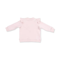 Veiled Pink Bows
V-Ruffle Sweatshirt and Legging