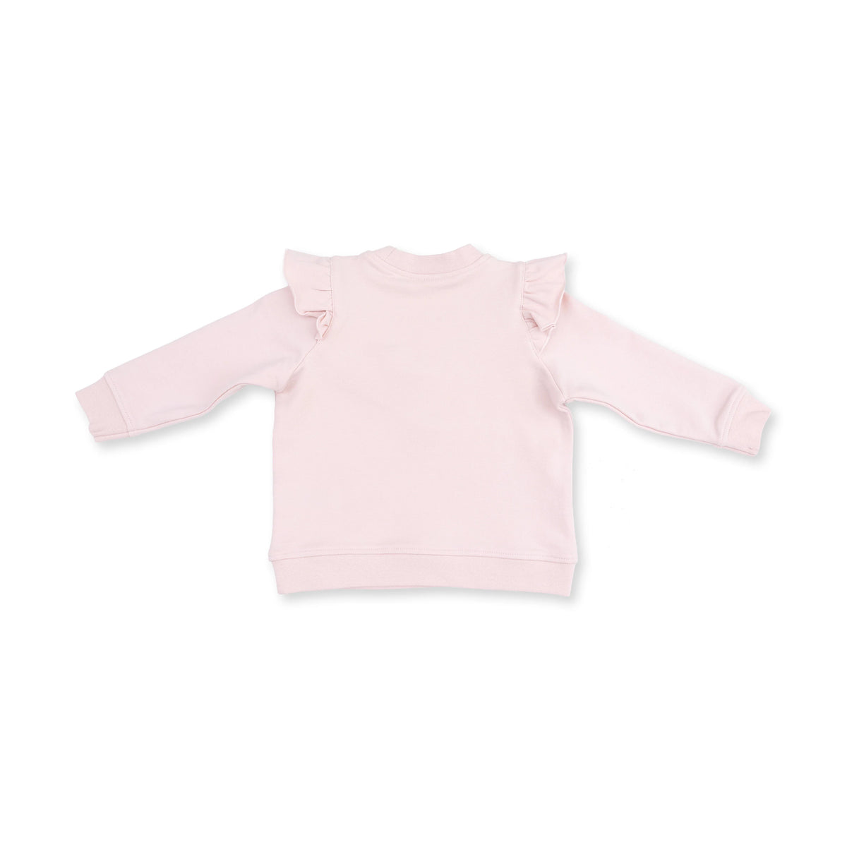 Veiled Pink Bows
V-Ruffle Sweatshirt and Legging