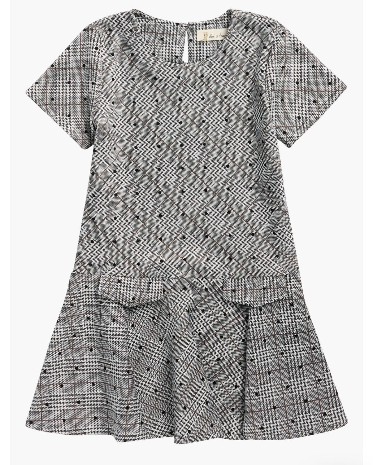 Velvet Heart Plaid Dress