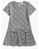 Velvet Heart Plaid Dress