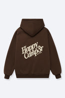 Brown Happy Camp3r Hoodie