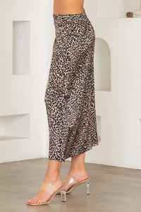 Leopard Midi Skirt