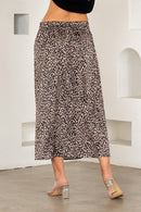 Leopard Midi Skirt
