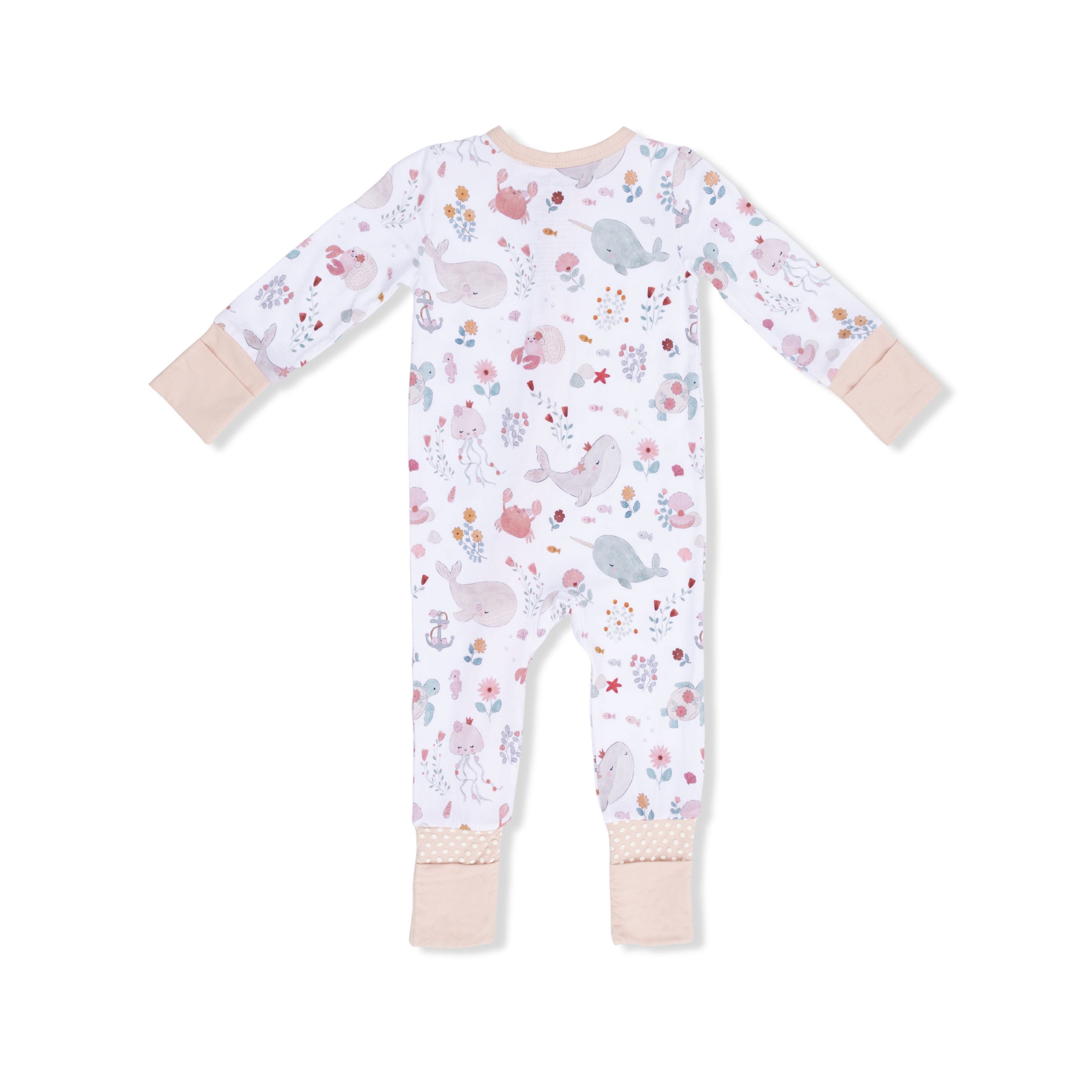 Garden Sea Creatures Convertible Romper