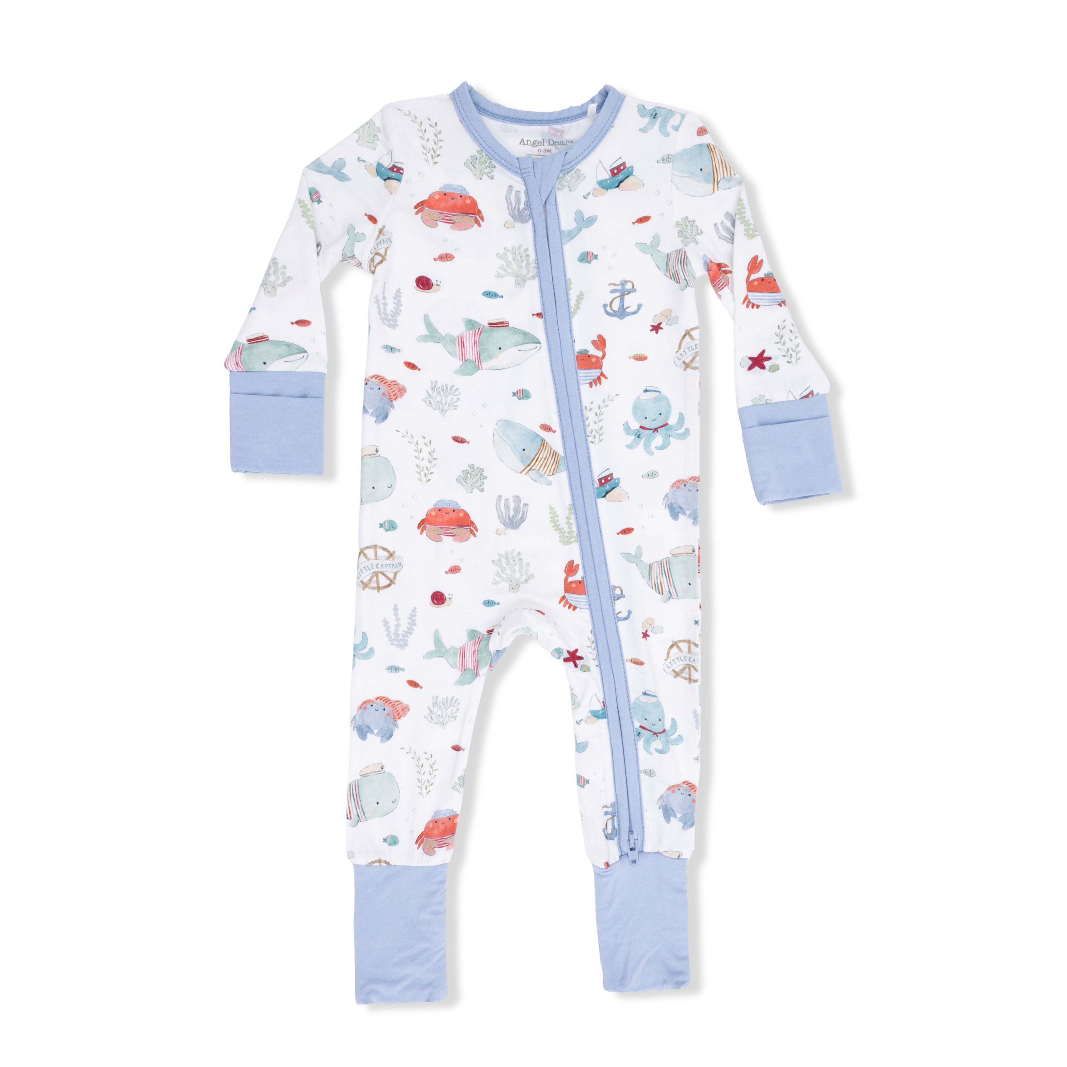 Sailor Sea Creatures Convertible Romper