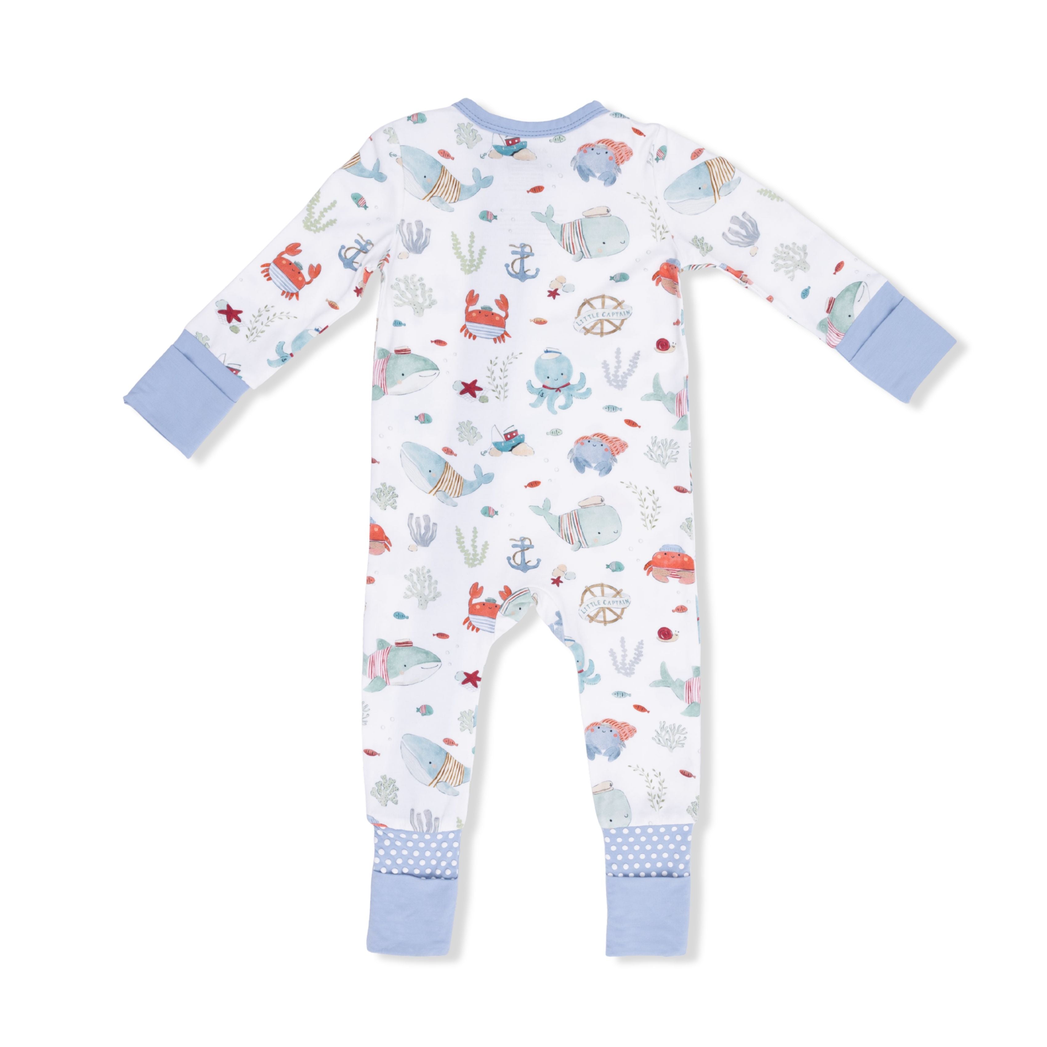 Sailor Sea Creatures Convertible Romper