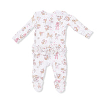 Cowgirl Nursery Zipper Footie