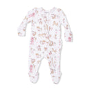 Cowgirl Nursery Zipper Footie