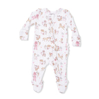 Cowgirl Nursery Zipper Footie