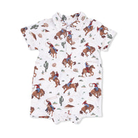 Buckaroo Western Cowboy Short Romper