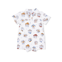 Cowdogs Cowboy Short Romper